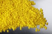 Драже зерновое взорванные  зёрна риса в цветной глазури (жёлтое) 9кг.