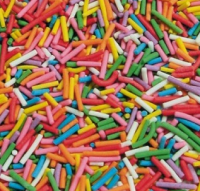 Посыпка сахарная декоративная "Вермишель разноцветная Микс №1", 6 кг
