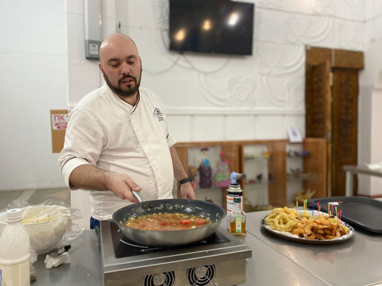 Еще один фото-отчет прошедшего Гастрономического мастер-клаccа DINNER SERVICE 