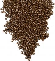 Драже зерновое взорванные  зёрна риса в цветной глазури Бронза 2-5мм, 212