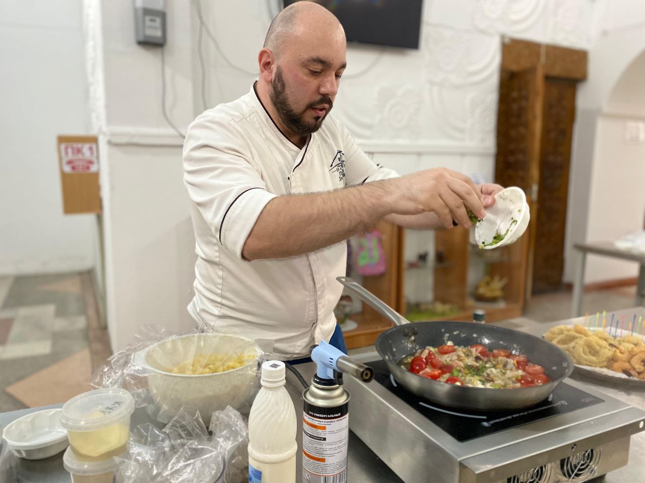 Еще один фото-отчет прошедшего Гастрономического мастер-клаccа DINNER SERVICE 