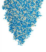 Драже сахарное Бисер "Микс 4" (401) (голуб, серебро), 7 кг