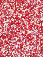 Посыпка сахарная Сердечки перламутровые (розовые,красные,белые) #333